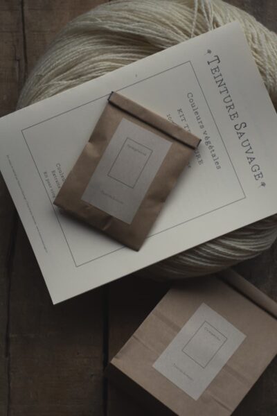 présentation kit teinture laine