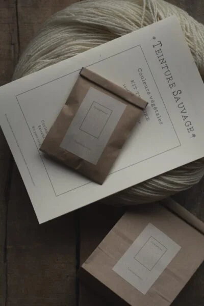 présentation kit teinture laine